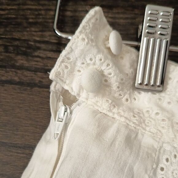 🤍Pure Cotton A-Line White Skirt H&M - Picture 3 of 7